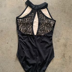 Women’s dance Black Leotard New M